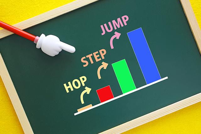 HOP→STEP→JUMP